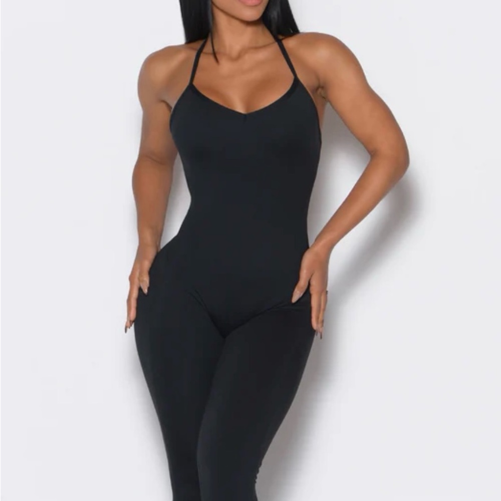 Bombshell Sportswear Black Jumpsuit